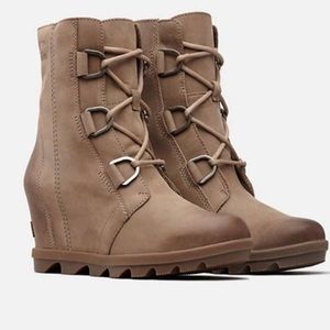 Sorel Joan Of Arctic Wedge II Boots, Ash Brown